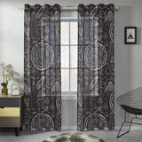 Pizza pattern Gauze Curtain
