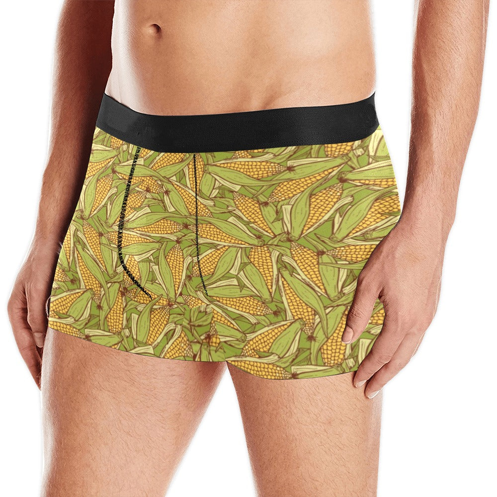 Corn Pattern Print Design 01 Men's All Over Print Boxer Briefs Men's Underwear