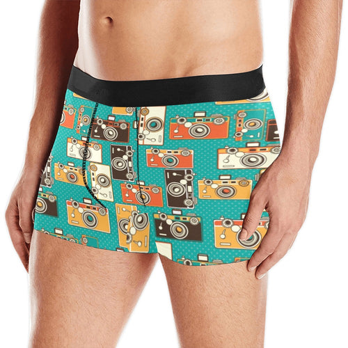 Camera Pattern Print Design 03 Men's All Over Print Boxer Briefs Men's Underwear