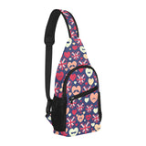 British Pattern Print Design 02 All Over Print Chest Bag