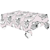 Cute french bulldog pattern Tablecloth