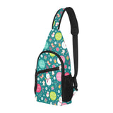 Snowman bird decorative elements christmas pattern All Over Print Chest Bag
