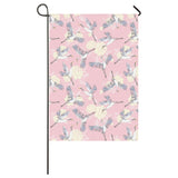 Japanese crane rose pattern House Flag Garden Flag