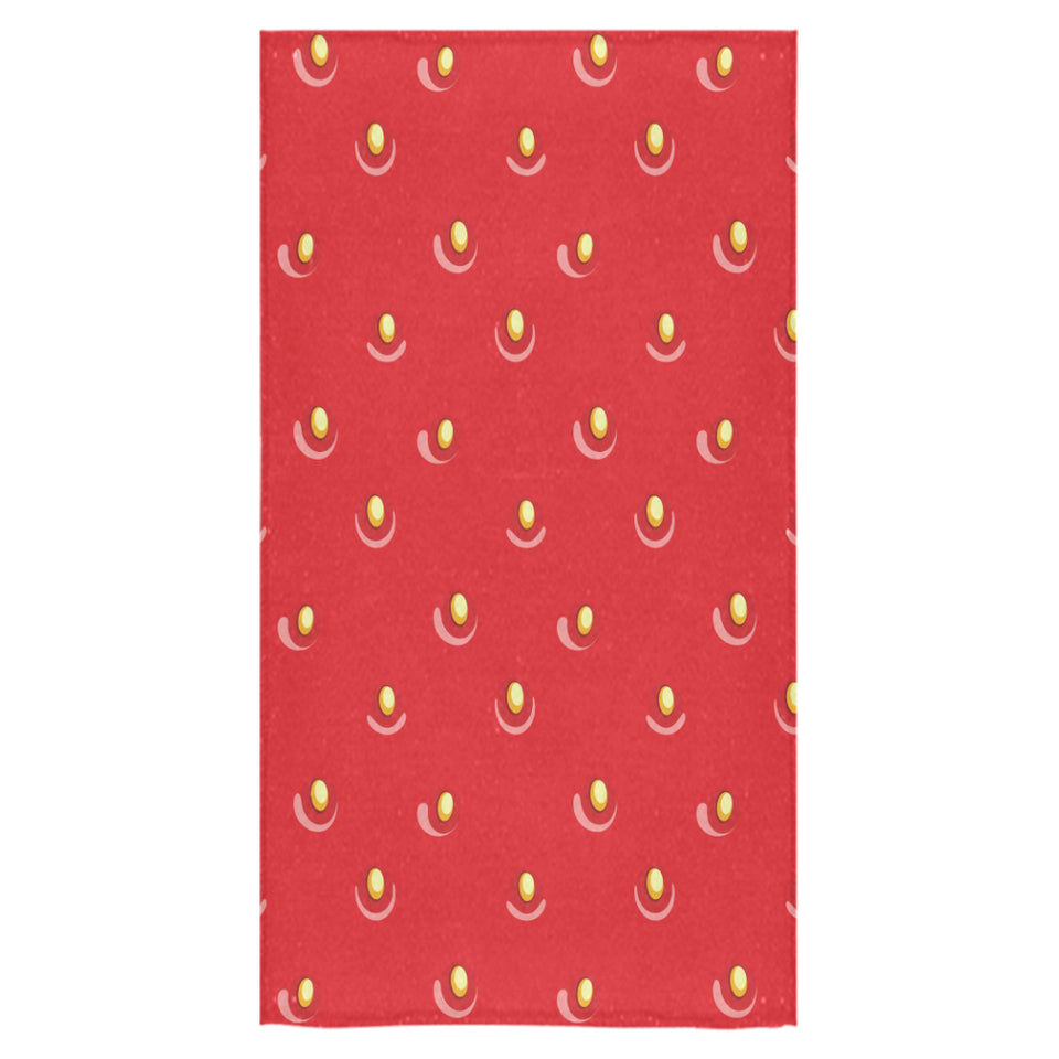 strawberry texture skin pattern Bath Towel