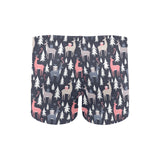 Deers Winter Christmas pattern Men's Swimming Trunks