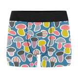 Colorful mushroom design pattern Men's All Over Print Boxer Briefs Men's Underwear