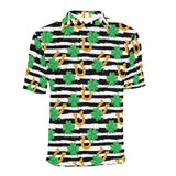 Horseshoes Pattern Print Design 01 Men's All Over Print Polo Shirt