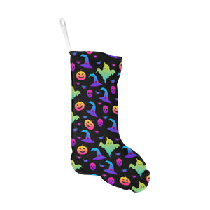 Colorful halloween background Christmas Stocking
