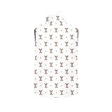 Greyhound Pattern Print Design 05 Men's Padded Vest