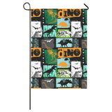 dinosaurs print pattern House Flag Garden Flag