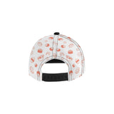 Sushi pattern All Over Print Snapback Cap