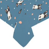 Cute boston terrier dog spattern Tablecloth
