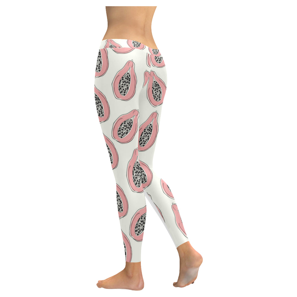 papaya pattern Women's Legging Fulfilled In US