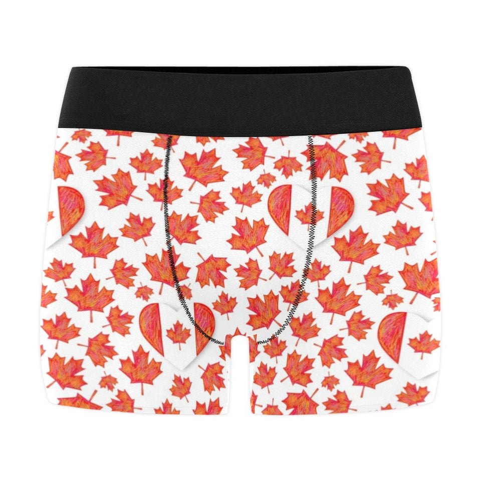 Canada Pattern Print Design 02 Men's All Over Print Boxer Briefs Men's Underwear
