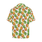 Pineapples design pattern Men's All Over Print Hawaiian Shirt