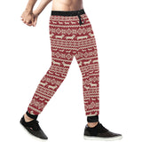 Dachshund Nordic pattern Unisex Casual Sweatpants