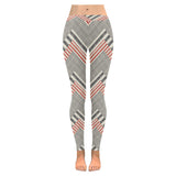 zigzag chevron striped pattern Women's Legging Fulfilled In US