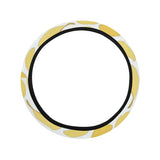 Potato Chips Pattern Print Design 02 Car Steering Wheel Cover