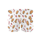 peanuts pattern background Men's Swimming Trunks