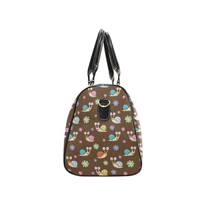 Snail Pattern Print Design 03 Travel Bag