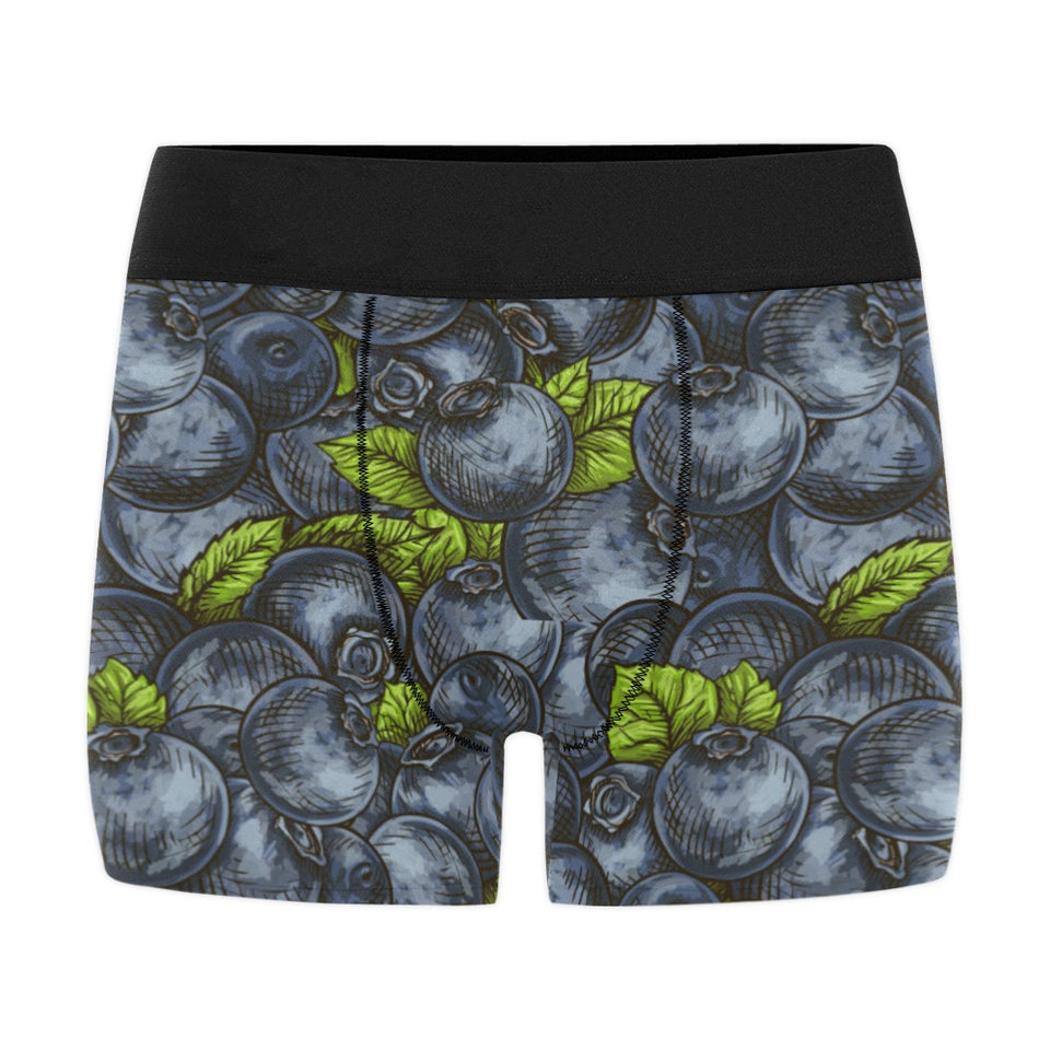 blueberry pattern Men's All Over Print Boxer Briefs Men's Underwear