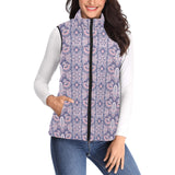 Indian Batik Style pattern Women's Padded Vest