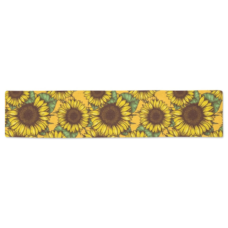 Sunflower pattern Table Runner