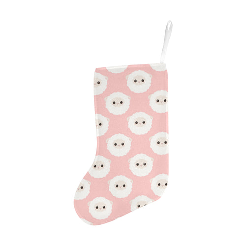 Cute sheep pattern Christmas Stocking