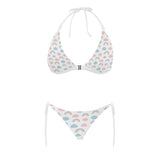 Cute rainbow clound pattern Sexy Bikinis Two-Piece Swimsuits