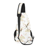 Beautiful Japanese cranes pattern All Over Print Chest Bag