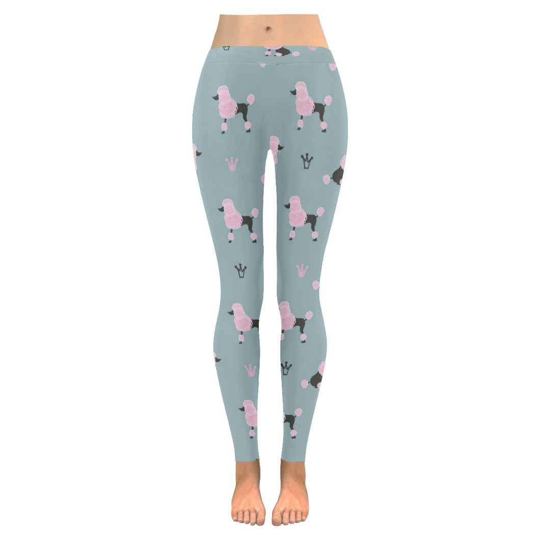 poodle dog pattern Women's Legging Fulfilled In US
