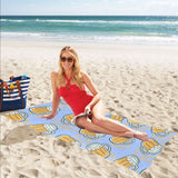 Beer pattern Beach Towel
