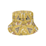 Camels ethnic motif pattern Unisex Bucket Hat