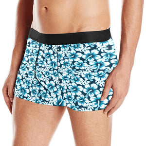 Hibiscus Pattern Print Design 04 Men's All Over Print Boxer Briefs Men's Underwear