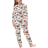 Ladybug Pattern Print Design 05 Kids' Boys' Girls' All Over Print Pajama Set