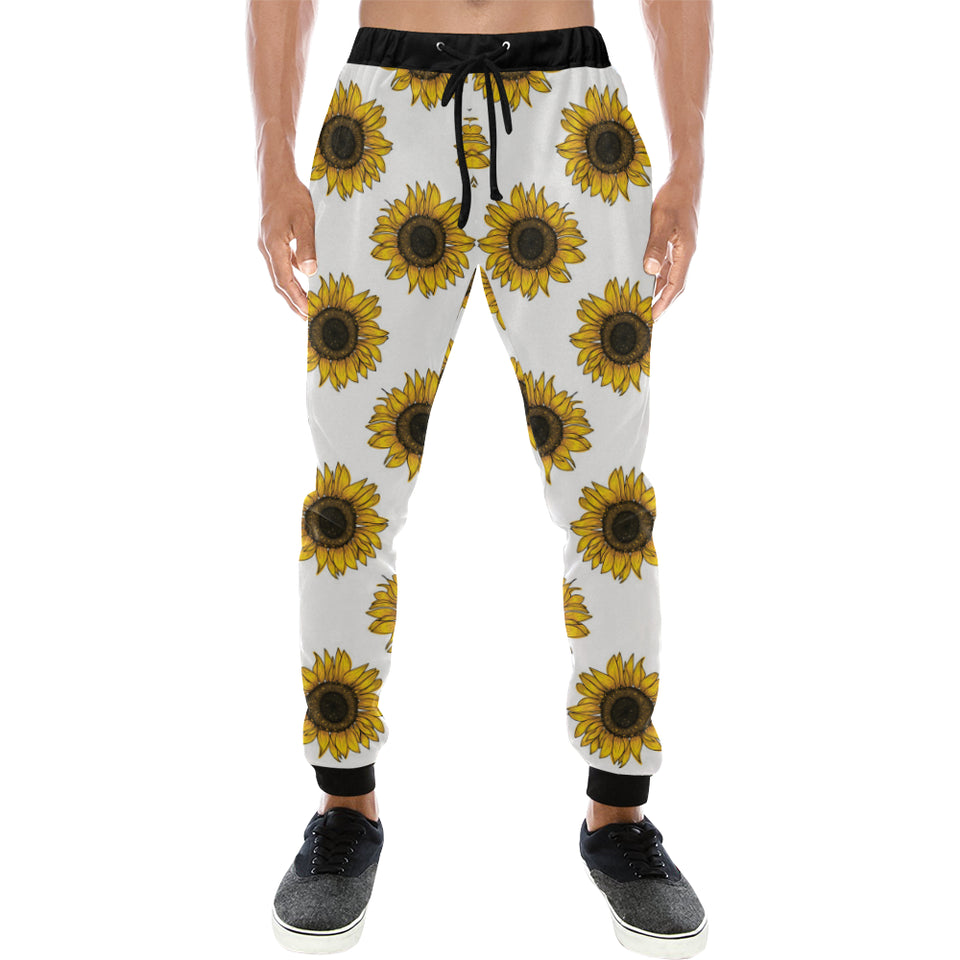 sunflowers design pattern Unisex Casual Sweatpants