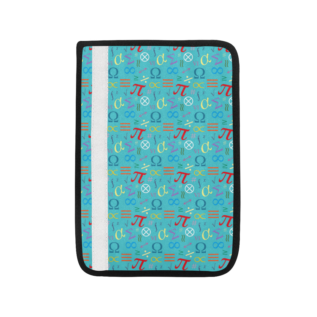 Math Pattern Print Design 02 Car Seat Belt Cover