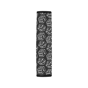 Dice Pattern Print Design 01 Car Seat Belt Cover