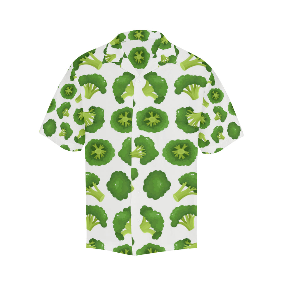 Cute broccoli pattern Men's All Over Print Hawaiian Shirt