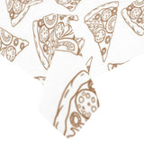 Hand drawn pizza pattern Tablecloth