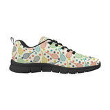 Tennis Pattern Print Design 03 Men's Breathable Sneakers ( Model 055)