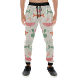Cute whale pattern Unisex Casual Sweatpants