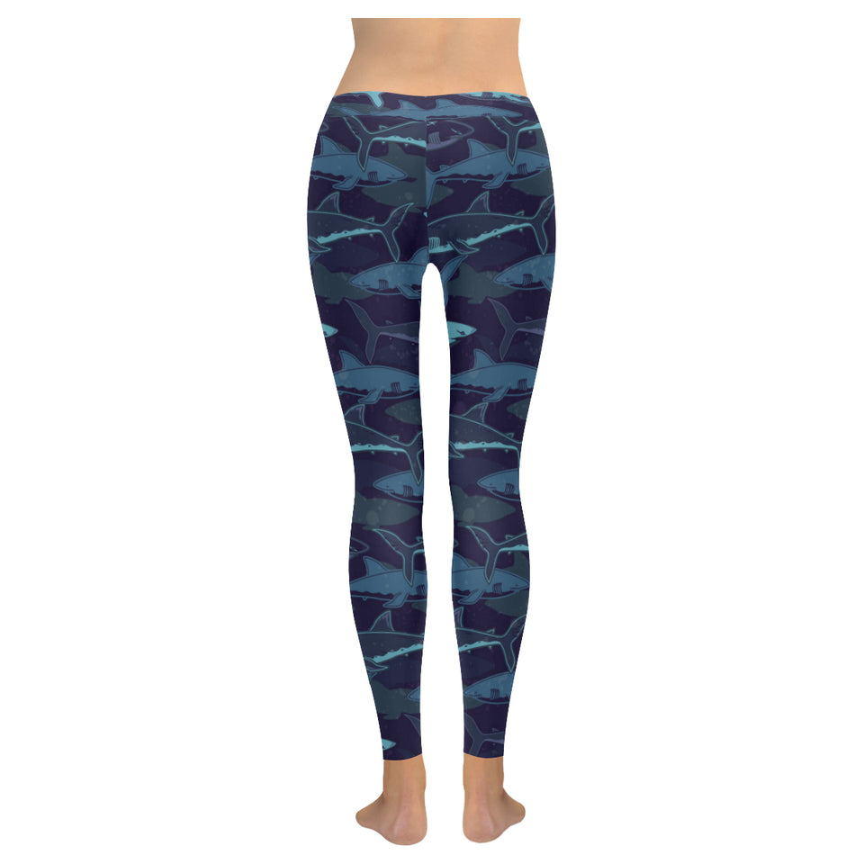 Shark pattern Women's Legging Fulfilled In US