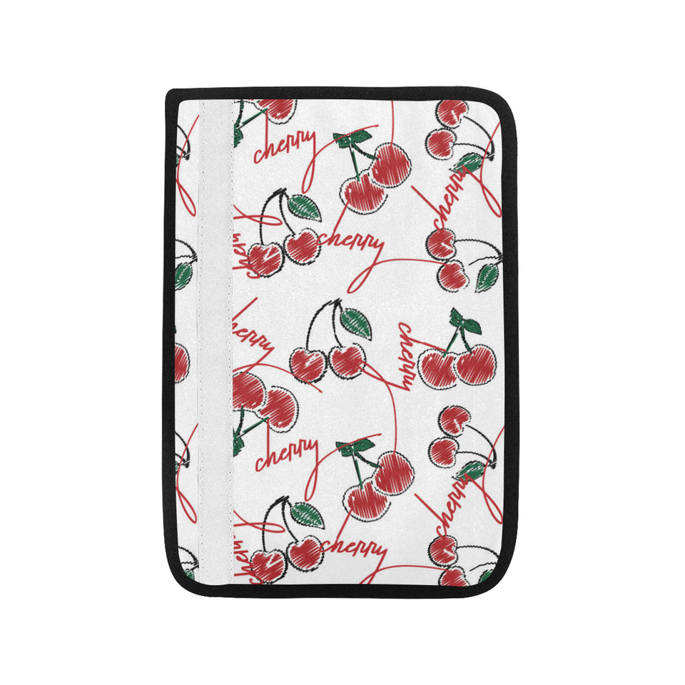 Hand drawn cherry pattern Car Seat Belt Cover
