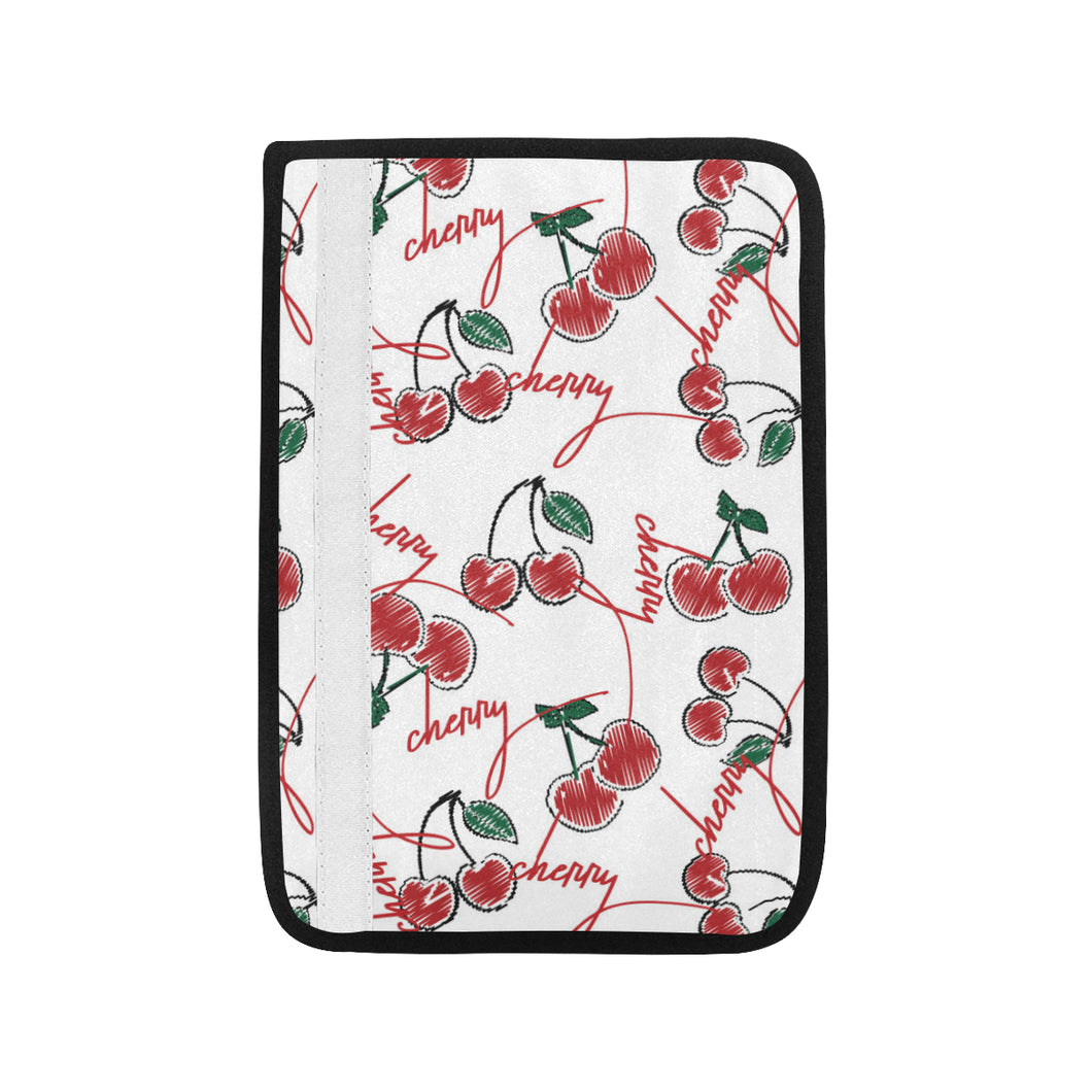 Hand drawn cherry pattern Car Seat Belt Cover