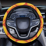 Potato Chips Pattern Print Design 05 Car Steering Wheel Cover