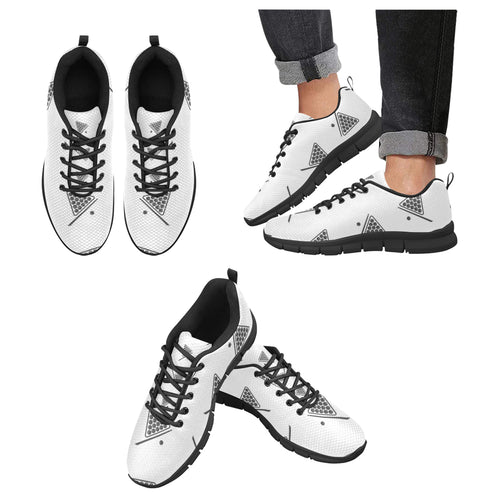 Billiard Ball Pattern Print Design 03 Men's Breathable Sneakers ( Model 055)