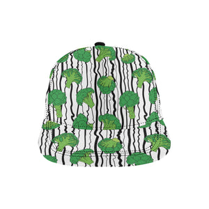 Cool Broccoli pattern All Over Print Snapback Cap