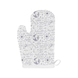 Math Pattern Print Design 03 Heat Resistant Oven Mitts