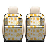 Sun design pattern Car Seat Back Organizer